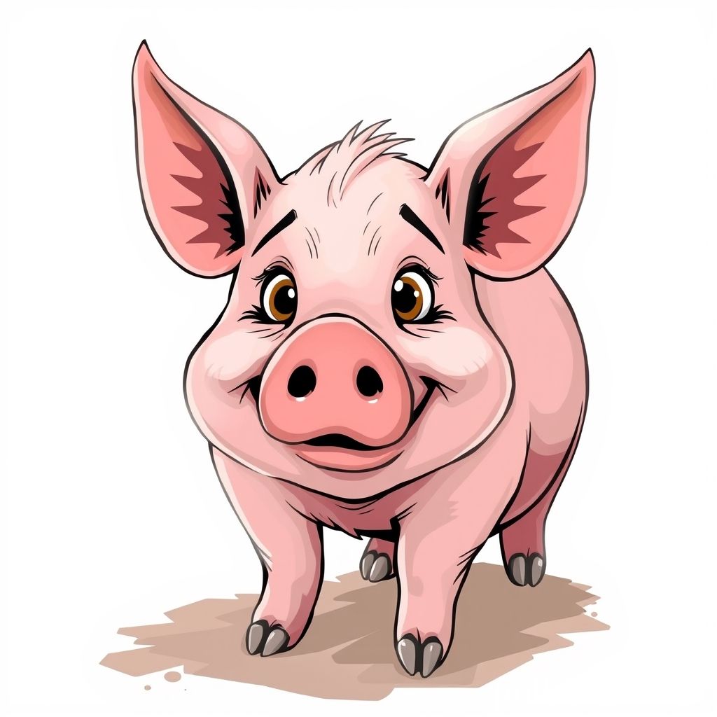 Imagen de pig (estilo Cartoon)